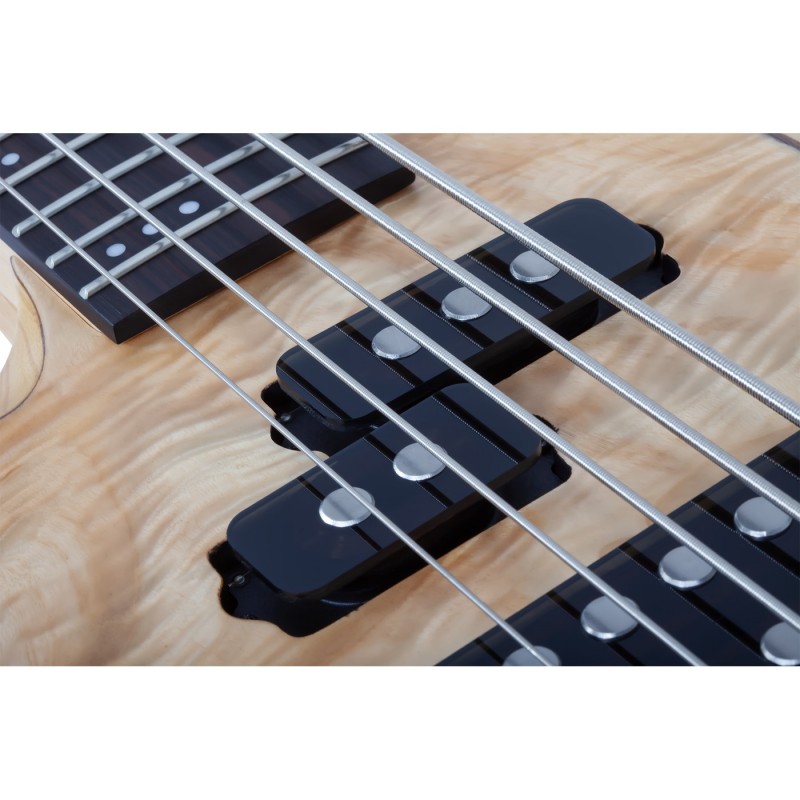 Schecter Reaper-5 LH Natural Satin - Gitara basowa