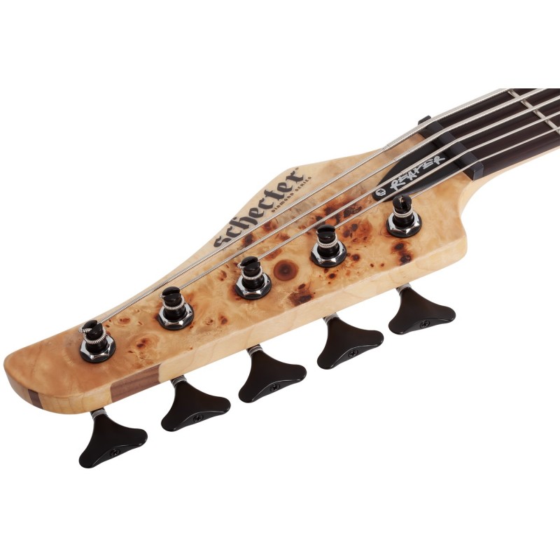 Schecter Reaper-5 LH Natural Satin - Gitara basowa