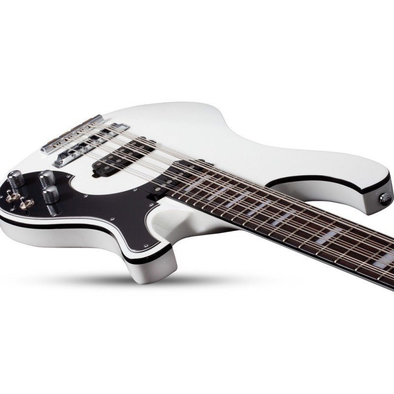 Schecter Stargazer-12 Bass Gloss White - Gitara basowa