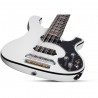 Schecter Stargazer-12 Bass Gloss White - Gitara basowa
