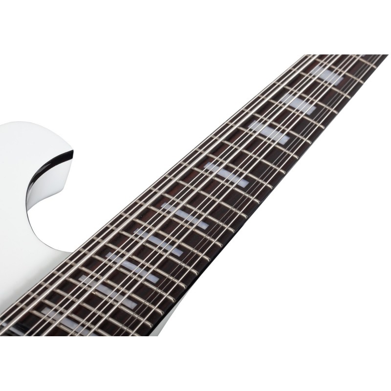Schecter Stargazer-12 Bass Gloss White - Gitara basowa