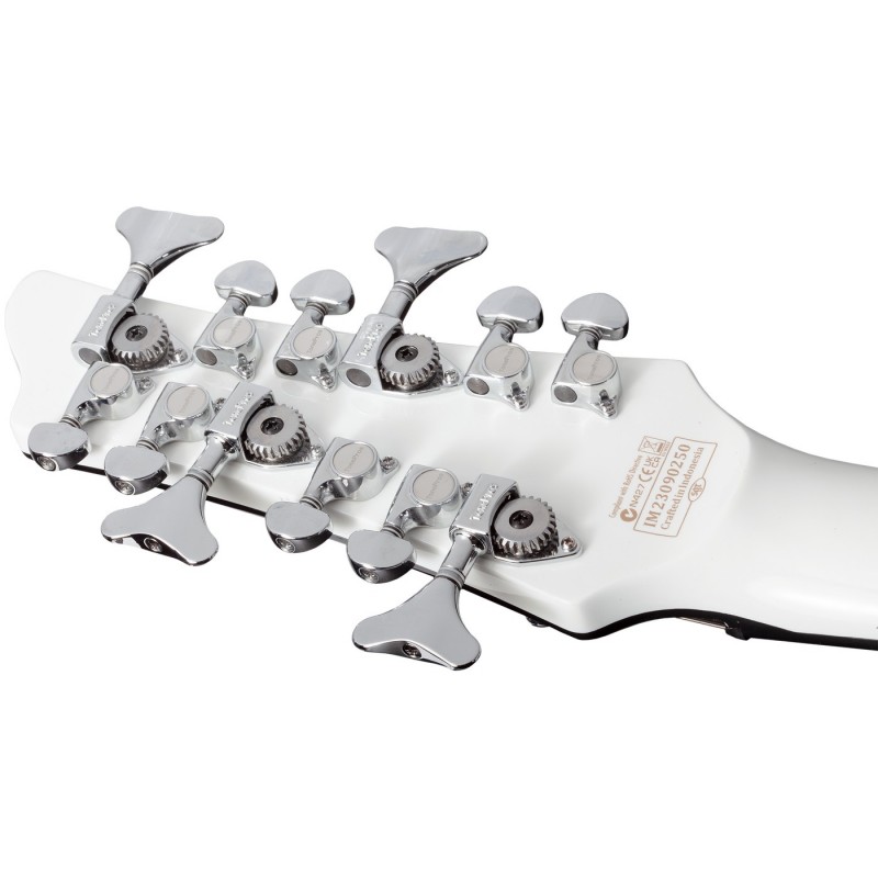 Schecter Stargazer-12 Bass Gloss White - Gitara basowa