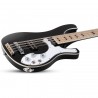 Schecter Stargazer-12 Bass Gloss Black - Gitara basowa