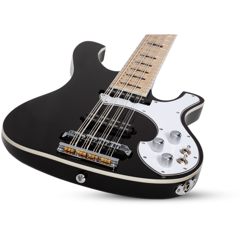 Schecter Stargazer-12 Bass Gloss Black - Gitara basowa