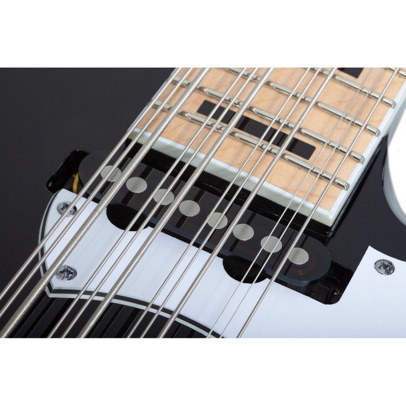 Schecter Stargazer-12 Bass Gloss Black - Gitara basowa