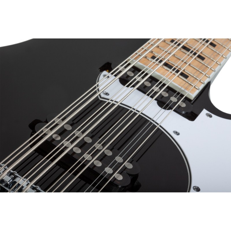 Schecter Stargazer-12 Bass Gloss Black - Gitara basowa