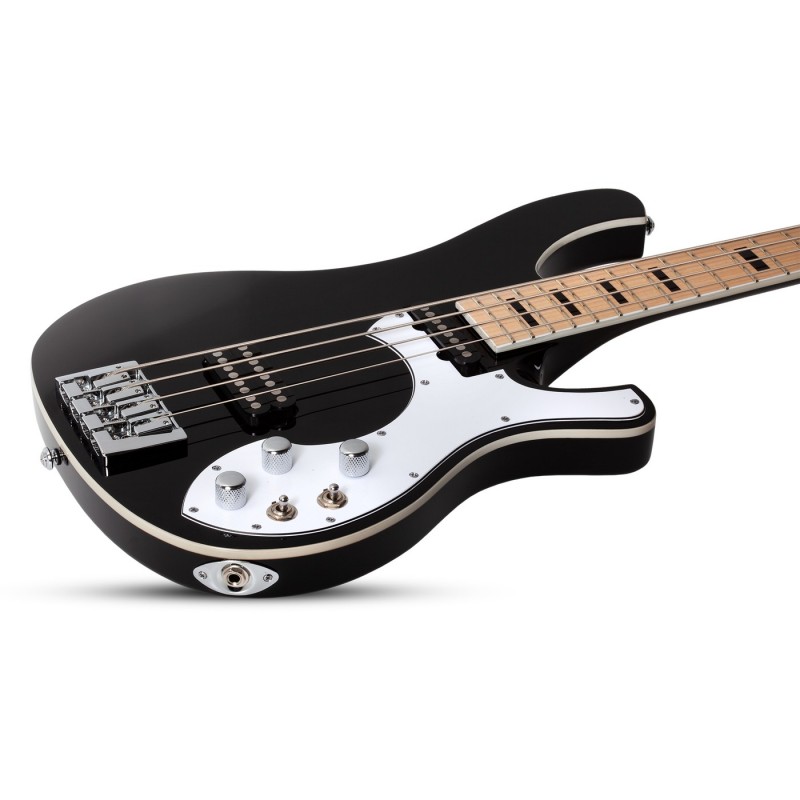 Schecter Stargazer-4 Gloss Black - Gitara basowa