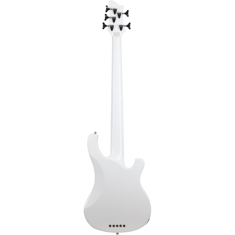 Schecter Stargazer-5 LH Gloss White - Gitara basowa