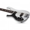 Schecter Stargazer-5 LH Gloss White - Gitara basowa