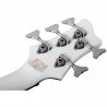 Schecter Stargazer-5 LH Gloss White - Gitara basowa