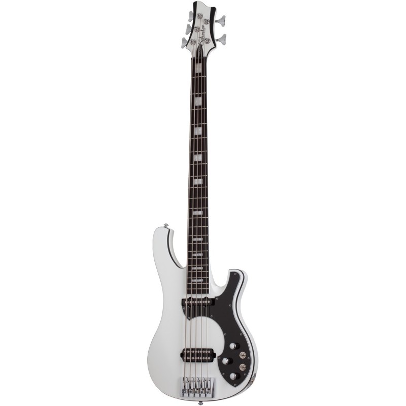 Schecter Stargazer-5 Gloss White - Gitara basowa