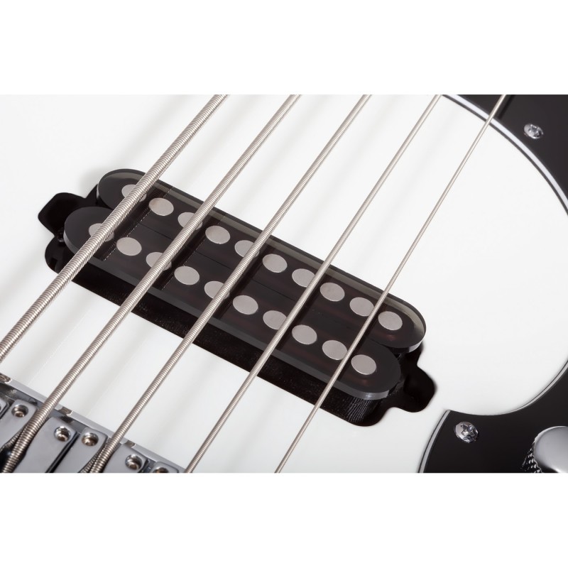 Schecter Stargazer-5 Gloss White - Gitara basowa