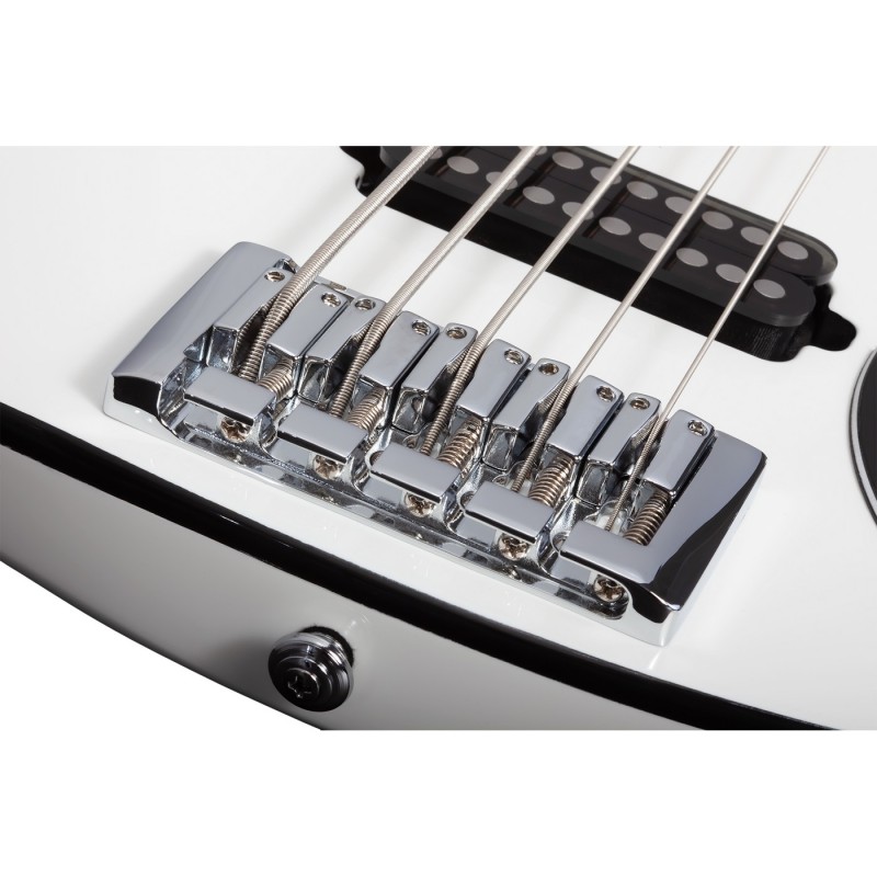 Schecter Stargazer-5 Gloss White - Gitara basowa