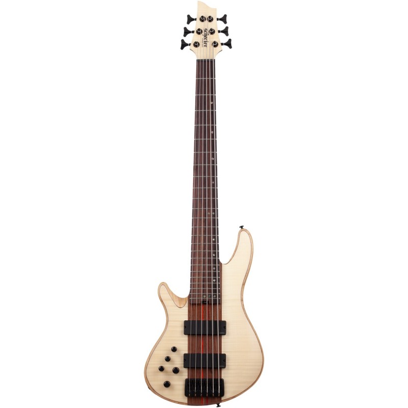 Schecter Charles Berthoud CB-6 LH Natural Satin - Gitara basowa