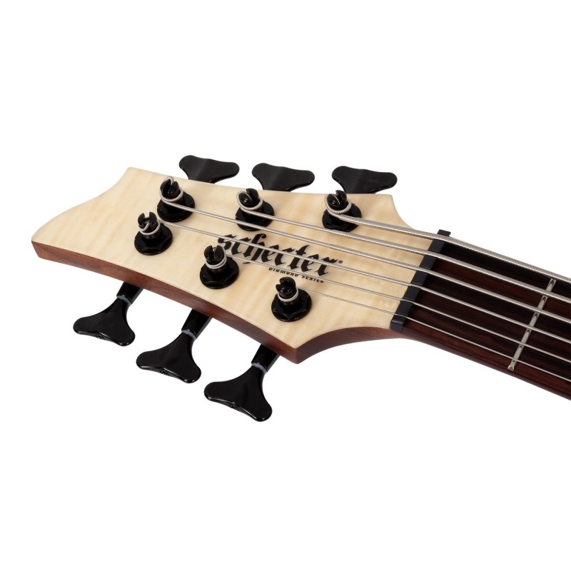 Schecter Charles Berthoud CB-6 LH Natural Satin - Gitara basowa