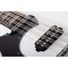 Schecter Stargazer-12 Bass LH Gloss White - Gitara basowa