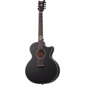 Schecter Regulo Caro-7 Acoustic Satin Black - Gitara elektro-akustyczna