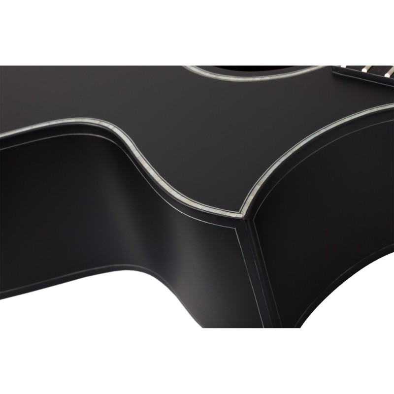 Schecter Regulo Caro-7 Acoustic Satin Black - Gitara elektro-akustyczna