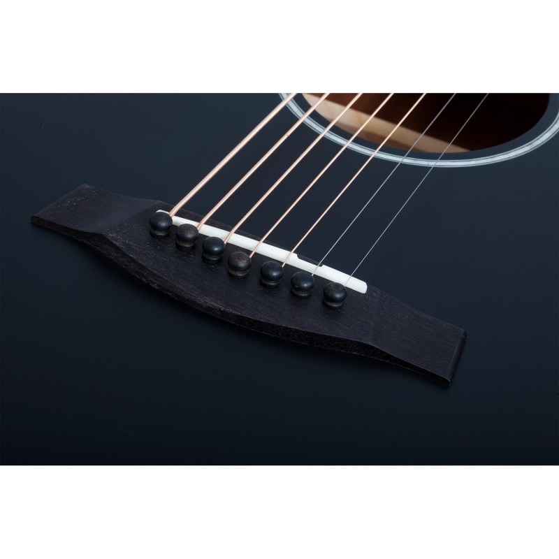 Schecter Regulo Caro-7 Acoustic Satin Black - Gitara elektro-akustyczna