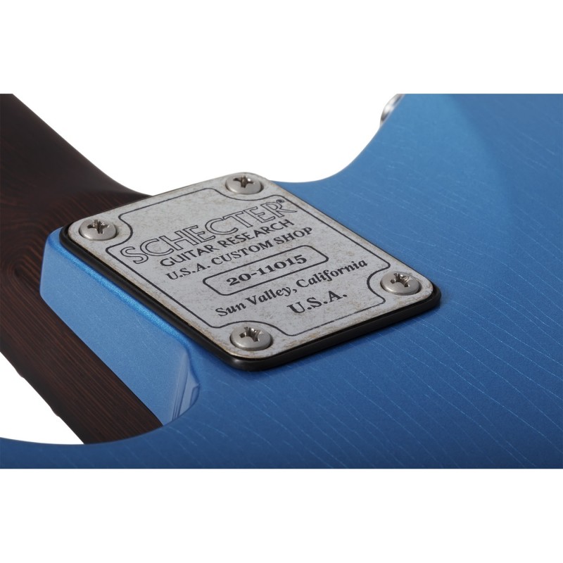 Schecter Nick Johnston PT USA Wembley Atomic Sapphire - Gitara elektryczna