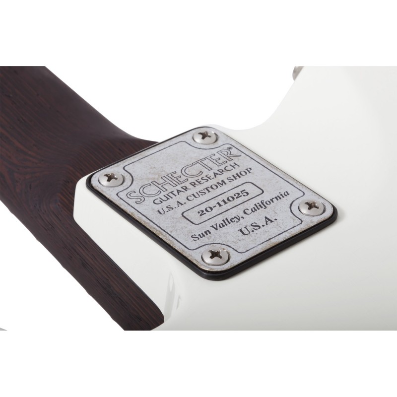 Schecter Nick Johnston PT USA Wembley Atomic Snow - Gitara elektryczna