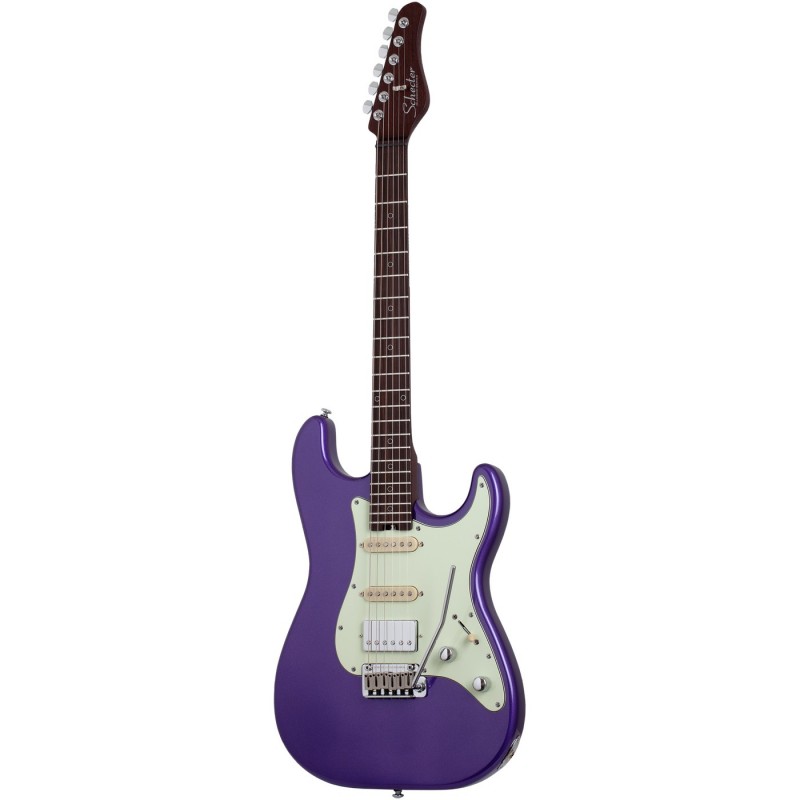 Schecter Nick Johnston 10th Anniversary Traditional HSS Atomic Violet - Gitara elektryczna
