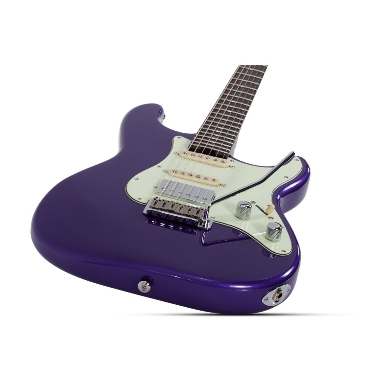 Schecter Nick Johnston 10th Anniversary Traditional HSS Atomic Violet - Gitara elektryczna