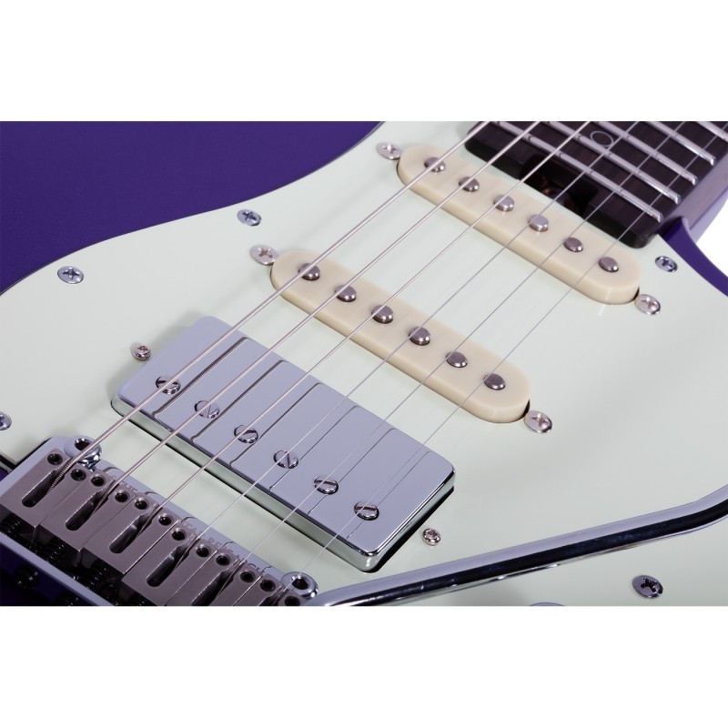 Schecter Nick Johnston 10th Anniversary Traditional HSS Atomic Violet - Gitara elektryczna
