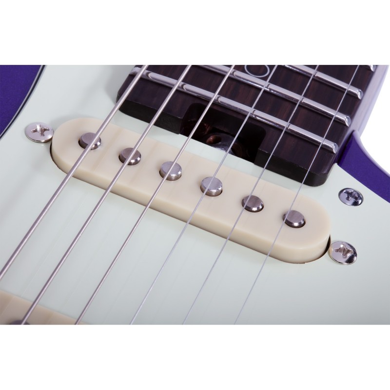 Schecter Nick Johnston 10th Anniversary Traditional HSS Atomic Violet - Gitara elektryczna