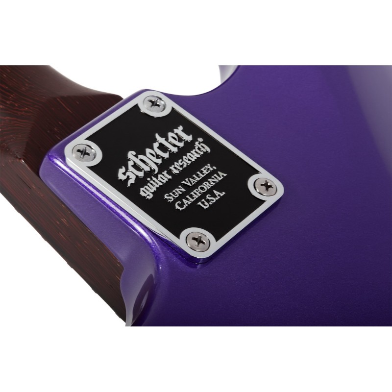 Schecter Nick Johnston 10th Anniversary Traditional HSS Atomic Violet - Gitara elektryczna