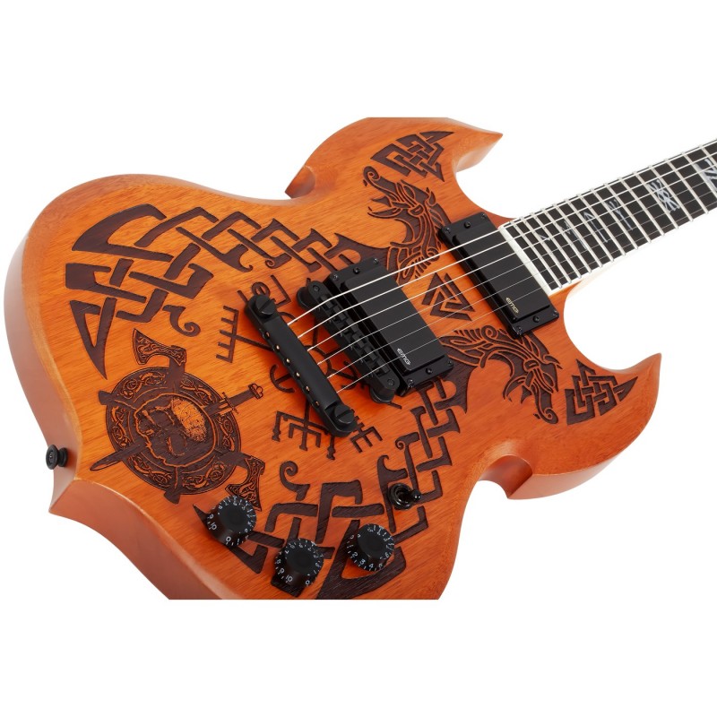 Schecter Wylde Audio Barbarian Carveworks - Gitara elektryczna