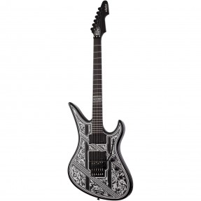 Schecter Avenger FR Przym Palladium Gloss Black - Gitara elektryczna