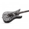 Schecter Avenger FR Przym Palladium Gloss Black - Gitara elektryczna