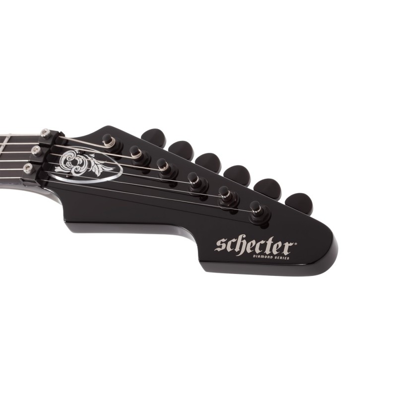 Schecter Avenger FR Przym Palladium Gloss Black - Gitara elektryczna
