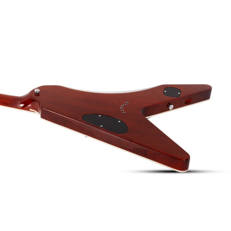 Schecter V-1 Electro-Resin Gloss Natural - Gitara elektryczna