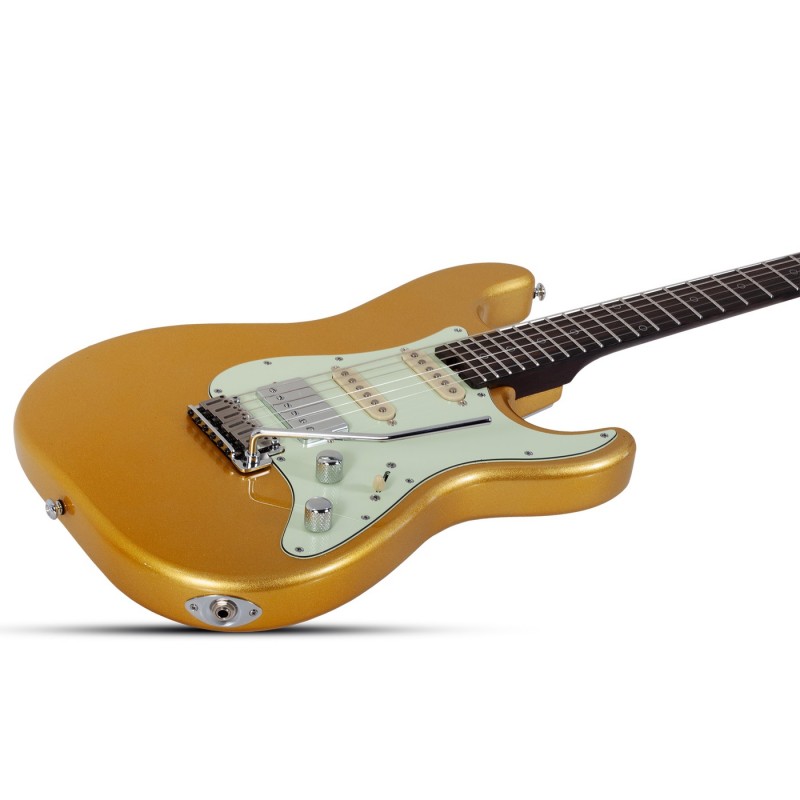Schecter Nick Johnston 10th Anniversary Traditional HSS Atomic Saffron - Gitara elektryczna