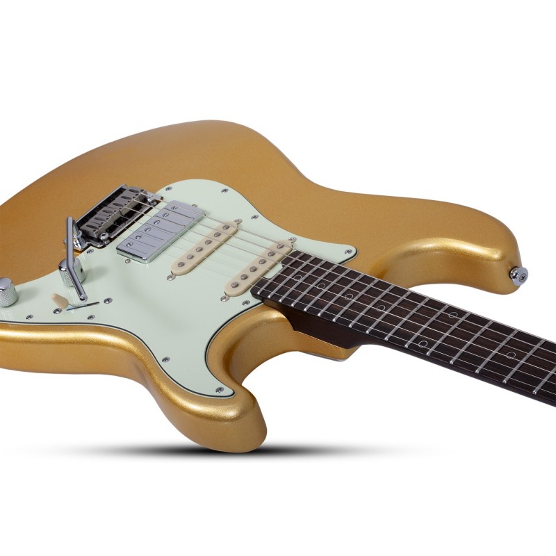 Schecter Nick Johnston 10th Anniversary Traditional HSS Atomic Saffron - Gitara elektryczna