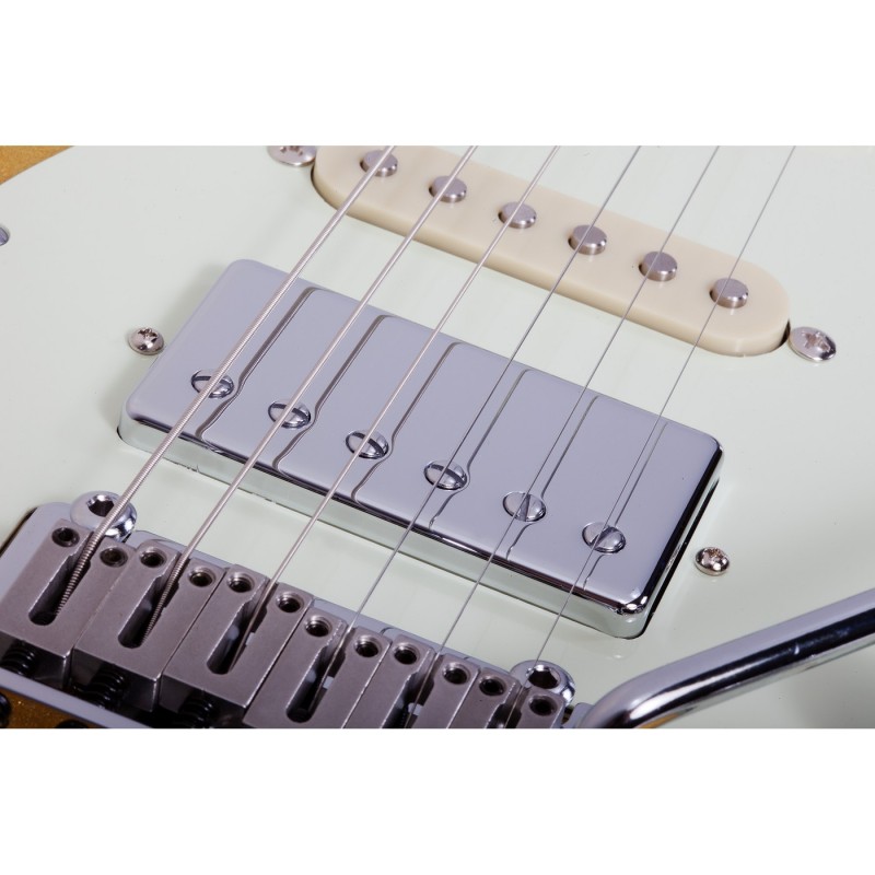 Schecter Nick Johnston 10th Anniversary Traditional HSS Atomic Saffron - Gitara elektryczna