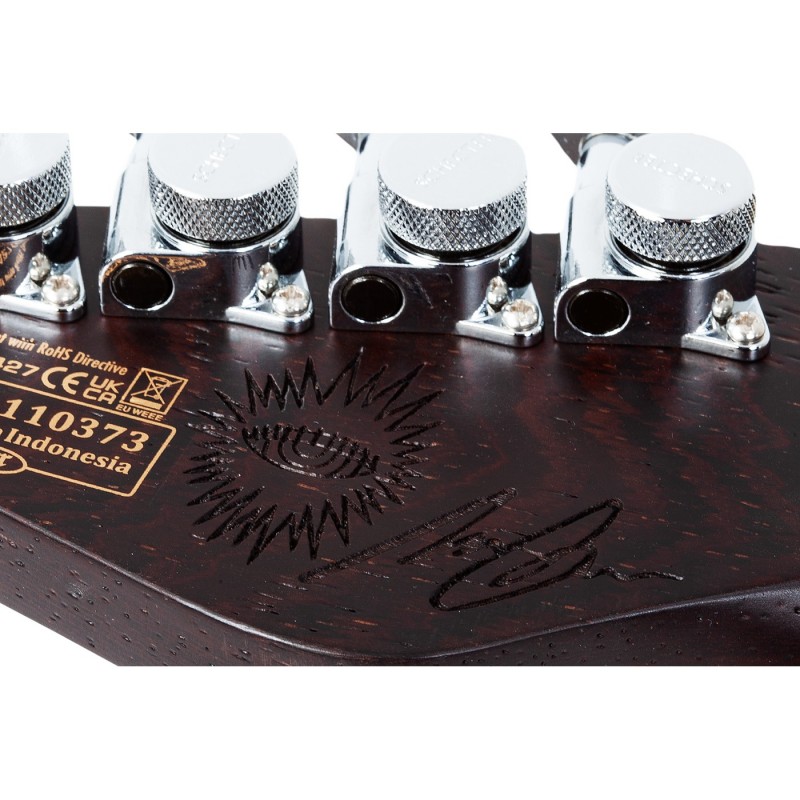 Schecter Nick Johnston 10th Anniversary Traditional HSS Atomic Saffron - Gitara elektryczna