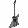 Schecter E-1 FR Przym Palladium Gloss Black - Gitara elektryczna