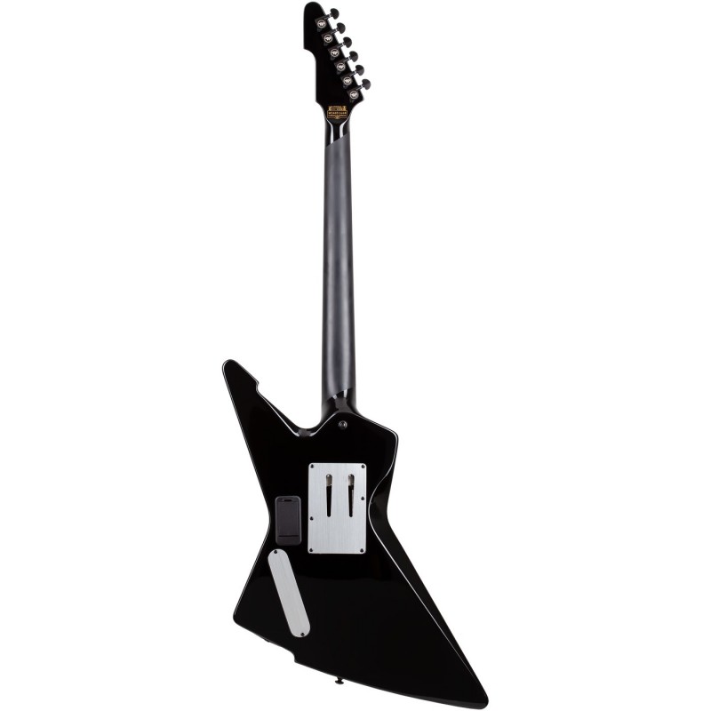 Schecter E-1 FR Przym Palladium Gloss Black - Gitara elektryczna