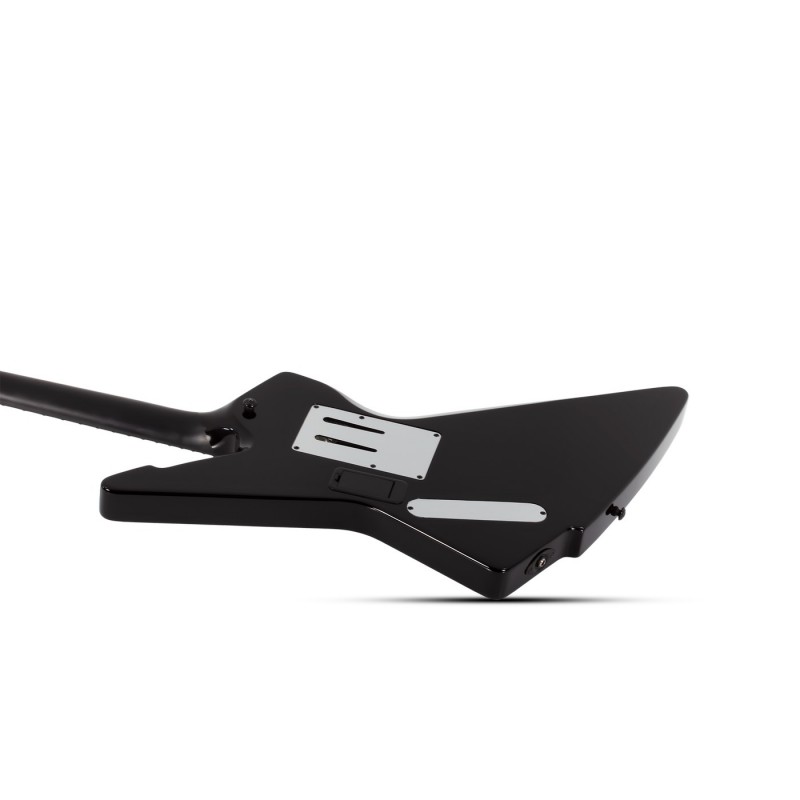Schecter E-1 FR Przym Palladium Gloss Black - Gitara elektryczna