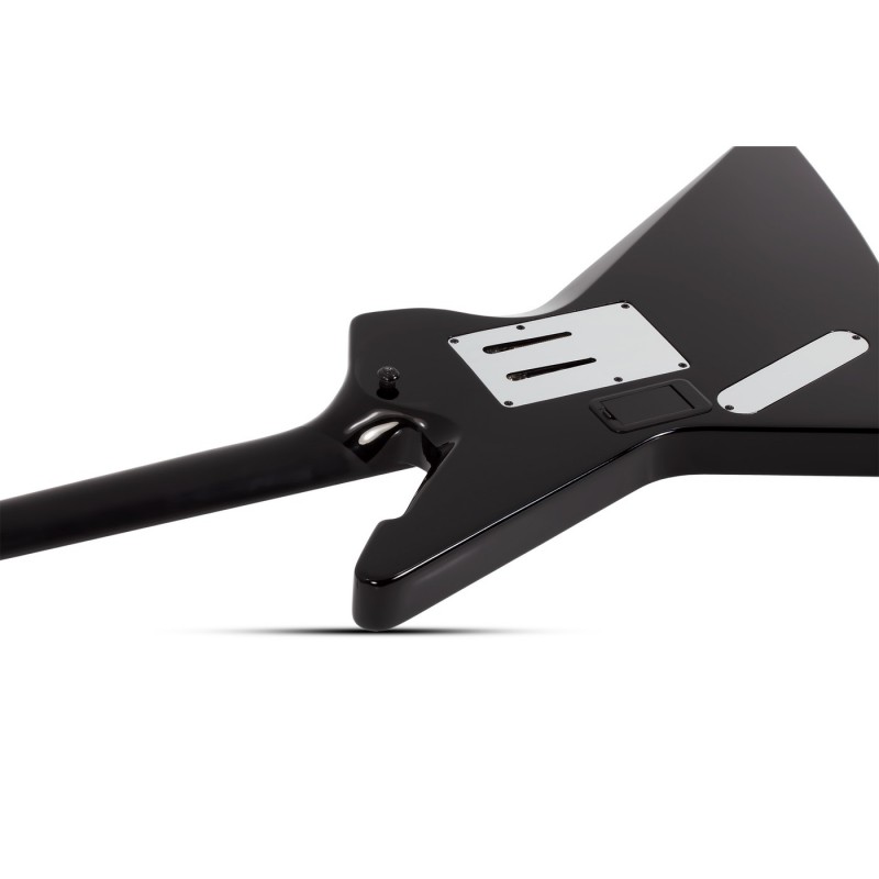 Schecter E-1 FR Przym Palladium Gloss Black - Gitara elektryczna