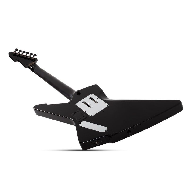 Schecter E-1 FR Przym Palladium Gloss Black - Gitara elektryczna