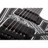 Schecter E-1 FR Przym Palladium Gloss Black - Gitara elektryczna