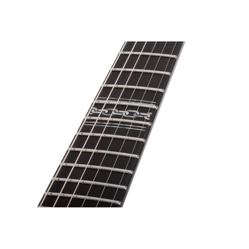 Schecter E-1 FR Przym Palladium Gloss Black - Gitara elektryczna