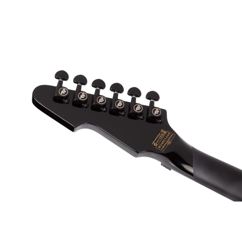 Schecter E-1 FR Przym Palladium Gloss Black - Gitara elektryczna