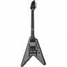 Schecter V-1 Przym Palladium Gloss Black - Gitara elektryczna