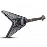Schecter V-1 Przym Palladium Gloss Black - Gitara elektryczna