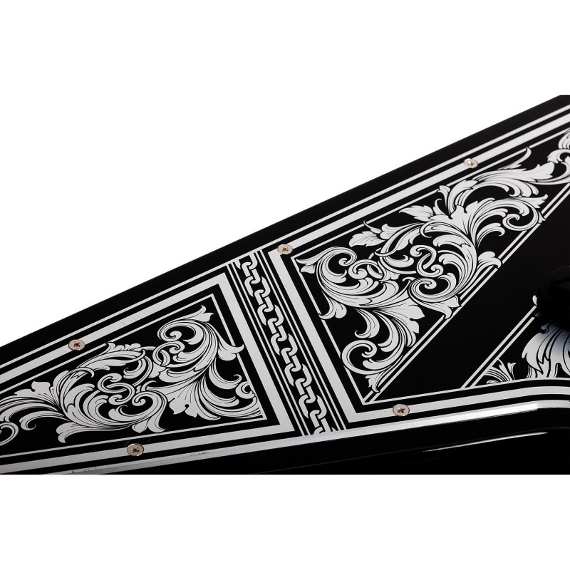 Schecter V-1 Przym Palladium Gloss Black - Gitara elektryczna